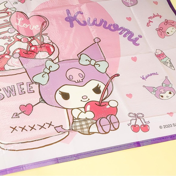 Sanrio Kuromi Milkshake Love Picnic Sheet Leisure Sheet - Picture 5 of 7